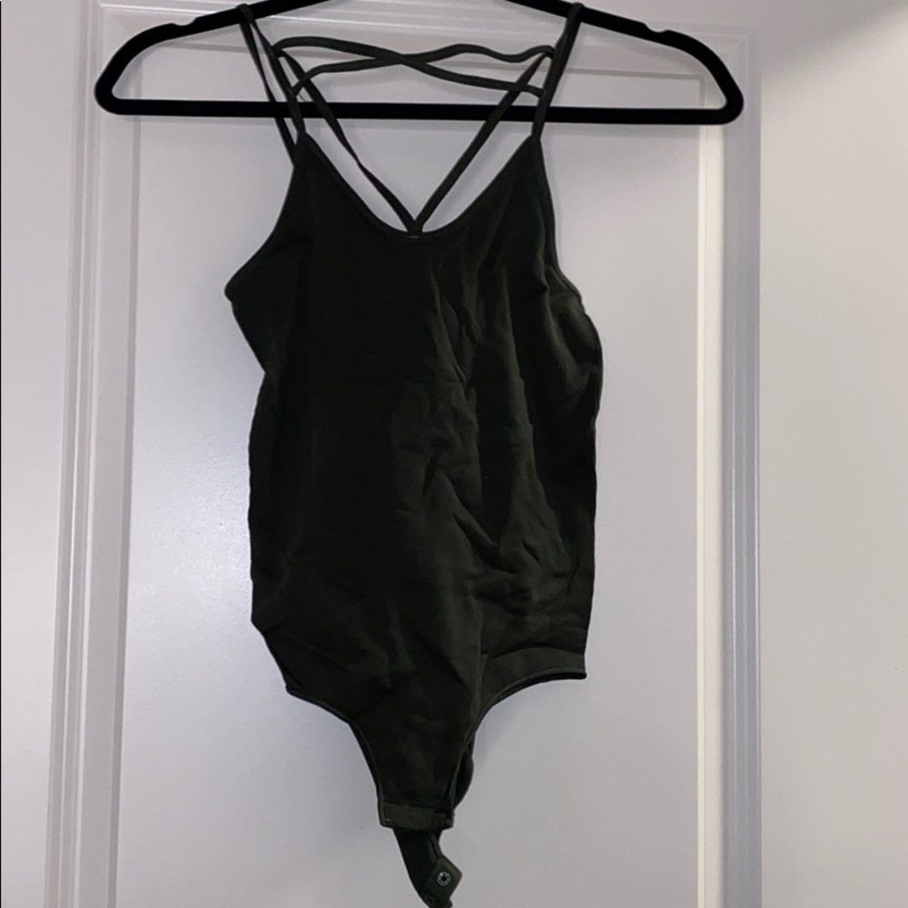 Green bodysuit